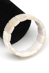 Sedef Doğal Taş Bileklik 13 x 18 mm Özel Kesim