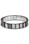 Sedef Doğal Taş Bileklik 8 x 11 mm Özel Kesim