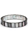 Sedef Doğal Taş Bileklik 8 x 11 mm Özel Kesim
