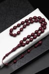 Selamet Şeker Morgül Ağacı Tesbih 9 x 12 mm Beyzi Kesim - TGMS-5