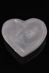 Selenit Doğal Taş Kalp Model Çanak Kase