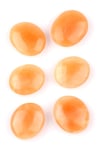 Selenit Oval Doğal Taş - Masaj Taşı
