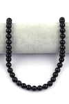 Shungite Doğal Taş Dizi 10 mm Küre Kesim