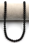 Shungite Doğal Taş Dizi 6 mm Küre Kesim