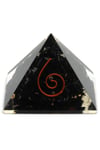 Shungite Taşından Orgonit Piramit