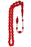 Sıkma Tesbih 8 x 10 mm Badem Kesim