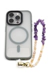 Sitrin-Ametist Doğal Taş Telefon Askısı - ANH-0135