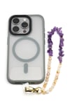 Sitrin-Ametist Doğal Taş Telefon Askısı - ANH-0135