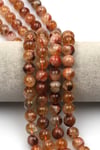 Sitrin Doğal Taş Dizi 10 mm Küre Kesim - DZ-0958