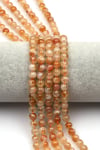 Sitrin Doğal Taş Dizi 6 mm Küre Kesim - DZ-0879