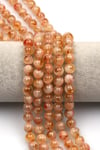 Sitrin Doğal Taş Dizi 8 mm Küre Kesim - DZ-0955