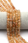 Sitrin Doğal Taş Dizi 8 mm Küre Kesim - DZ-0882