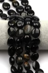 Siyah Kaplan Gözü Doğal Taş Dizi 11 x 14 mm Özel Kesim - DZ-0873