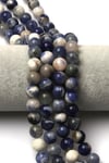 Sodalit Doğal Taş Dizi 10 mm Küre Kesim - DZ-0796