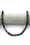 Sodalit Doğal Taş Dizi 7 x 12 mm Boru Kesim