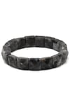 Spektrolit Doğal Taş Bileklik 12 x 12 mm Özel Kesim - BLK-2413