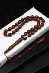 Tarçın Ağacı Kabuğu Tesbih 8 x 11 mm Arpa Kesim