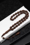 Tarçın Ağacı Kabuğu Tesbih 8 x 11 mm Arpa Kesim