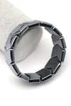 Terahertz Doğal Taş Bileklik 21 x 21 mm Özel Kesim - BLK-2424