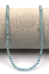Topaz Doğal Taş Dizi 3 mm Fasetli Küre Kesim - DZ-1349