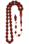 Usta İşçilikli ( İbrahim Uysal ) Sıkma Tesbih 9 x 13 mm. Beyzi Kesim