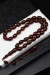 Usta İşçilikli Sıkma Tesbih 10 x 14 mm Beyzi Kesi