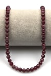 Yakut Doğal Taş Dizi 6 mm Küre Kesim - DZ-1027