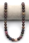 Yakut-Safir Doğaltaş Dizi 10 mm Küre Kesim