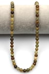 Yeşil Garnet (Tsaworit) Doğal Taş Dizi 6 mm Küre Kesim