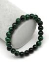 Yeşil Kaplan Gözü Doğal Taş Bileklik 8 mm Küre Kesim - BLK-2249