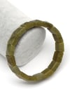 Yeşim Doğal Taş Bileklik 12 x 12 mm Özel Kesim