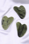 Yeşim Doğal Taş Gua Sha Yüz Masaj Taşı
