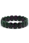 Yeşim (Jade) Doğal Taş Bileklik 11 x 15 mm Özel Kesim