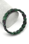 Yeşim (Jade) Doğal Taş Bileklik 11 x 15 mm Özel Kesim