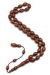 Yılan Ağacı Tesbih 7 x 11 mm Beyzi Kesim - T-1858