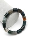 Yosun Akik Doğal Taş Bileklik 10 x 14 mm Özel Kesim - BLK-2435