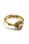 Zultanit Ayarlanabilir Gold Renkli Yüzük - YZK-0180