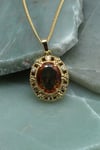 Zultanit Gold Renkli Kolye - KLY-1668