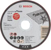 Bosch - 125*1,0 mm Standard Seri Düz Inox (Paslanmaz Çelik) Kesme Diski (Taş) - Rapido