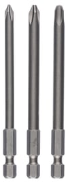 Bosch - 3 Parçalı Extra Hard Serisi Vidalama Ucu Seti PH1/2/3*152 mm