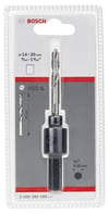 Bosch - Altıgen Şaftlı 14-30 mm Pançlar İçin Adaptör, Anahtar Ağzı 1/4'' (6,35mm)