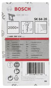 Bosch - Başsız Çivi 20ᵒ 38 mm Paslanmaz 2000li