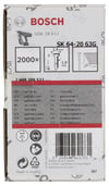 Bosch - Başsız Çivi 20ᵒ 63 mm Galvanizli 2000li