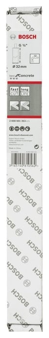 Bosch - Best Serisi Beton İçin 1/2'' Girişli Elmas Sulu Karot Ucu 32 mm