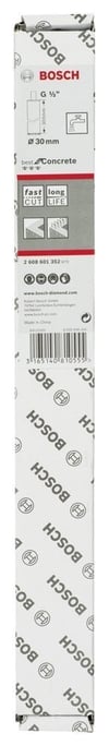 Bosch - Best Serisi Beton İçin 1/2'' Girişli Elmas Sulu Karot Ucu 30 mm