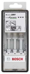Bosch - Best Serisi, Matkap İçin Seramik Kuru Elmas Delici 6/8/10 mm 3 Parça Set