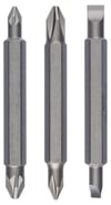 Bosch - Çift Taraflı Vidalama ucu PH1/PZ1/S0*60 mm 3'lü