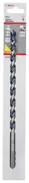 Bosch - cyl-5 Serisi, Blue Granite Turbo Beton Matkap Ucu, 12*250 mm