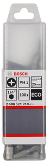 Bosch - Eco PH2 Vidalama Ucu 25mm 100'lü