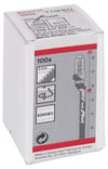 Bosch - Ekonomik Seri Ahşap İçin T 119 BO Dekupaj Testeresi Bıçağı - 100'Lü Paket